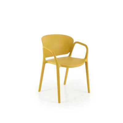 CHAIR K 491, MUSTARD